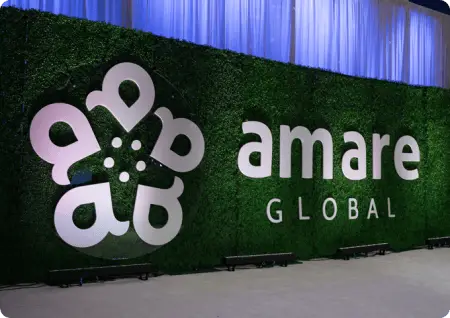 Amare Green Background