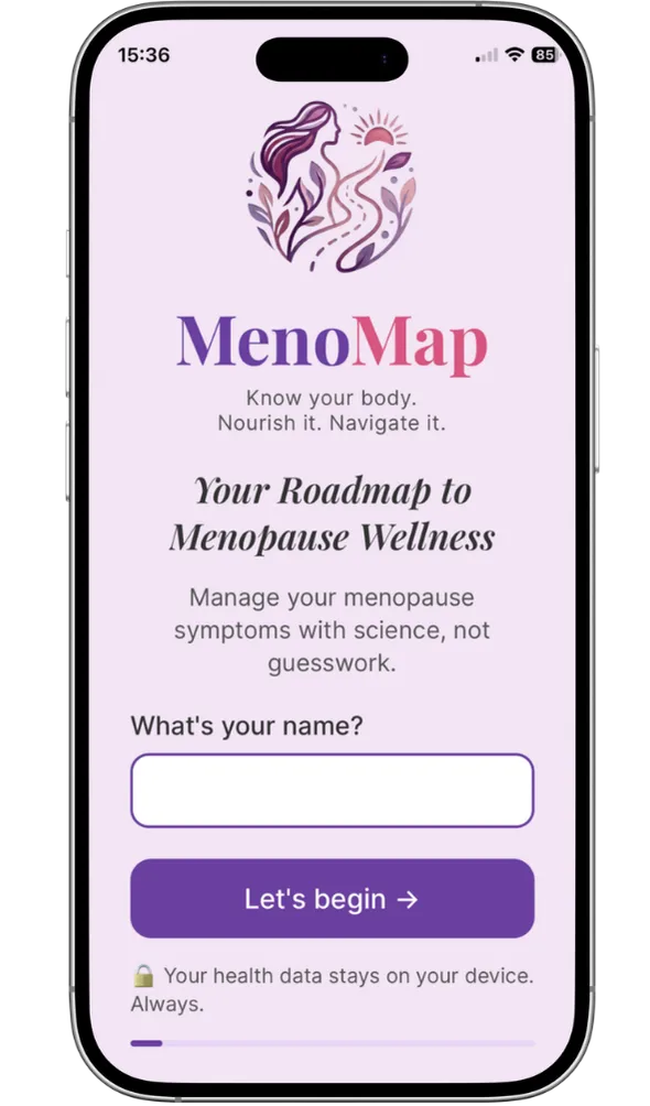 MenoMap Welcome