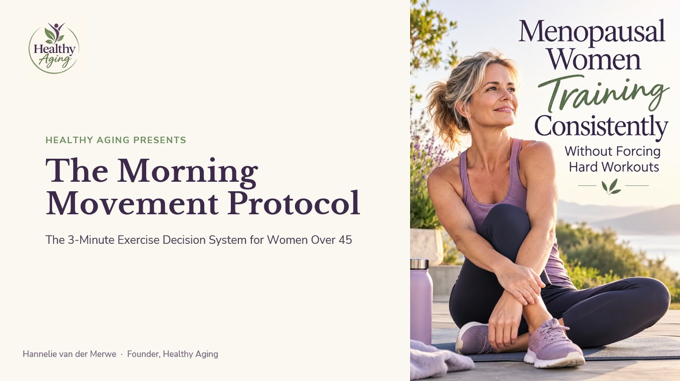 The Morning Movement Protocol, the 3-minute exercise decision system for women over 45